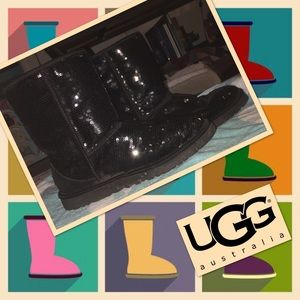 Love offers!  Ugg black sequin classic bailey 9